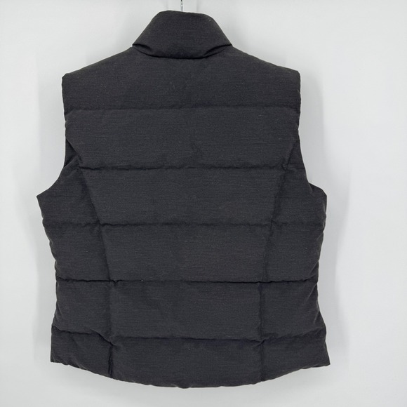 Eddie Bauer Mens Goose‎ Down Vest Puffer Charcoal Gray Outdoor Large - Picture 3 of 7